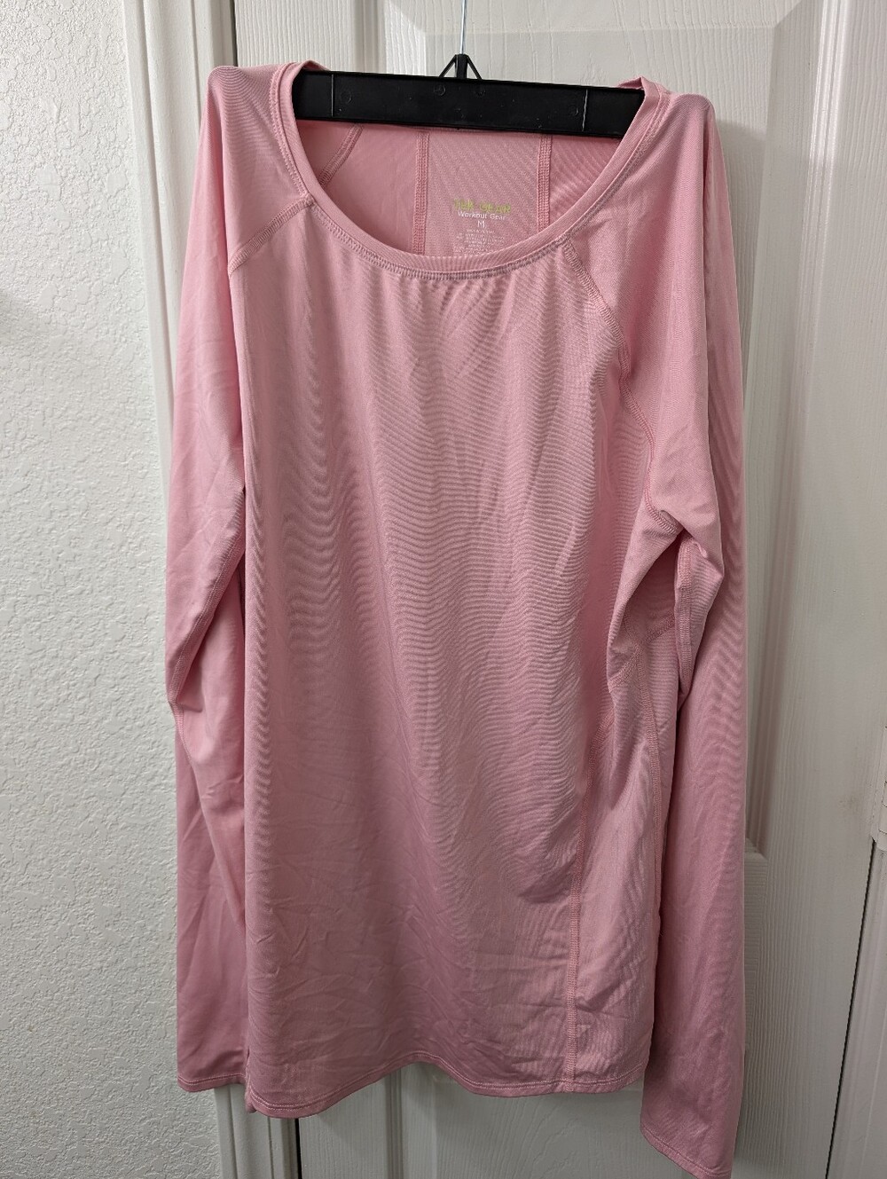 tek gear Pink Performance Long Sleeve Top